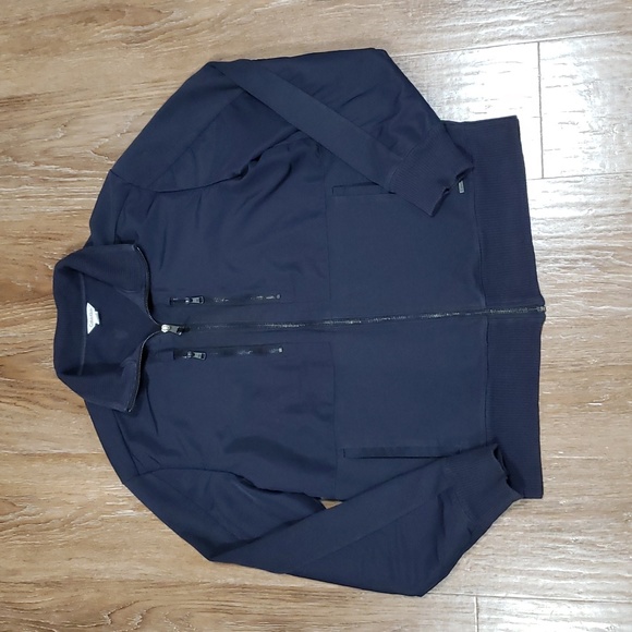 Calvin Klein Jackets & Blazers - (M) Calvin Klein Light Hoodless Coat Outdoor Business Fancy Navy Utility Classy